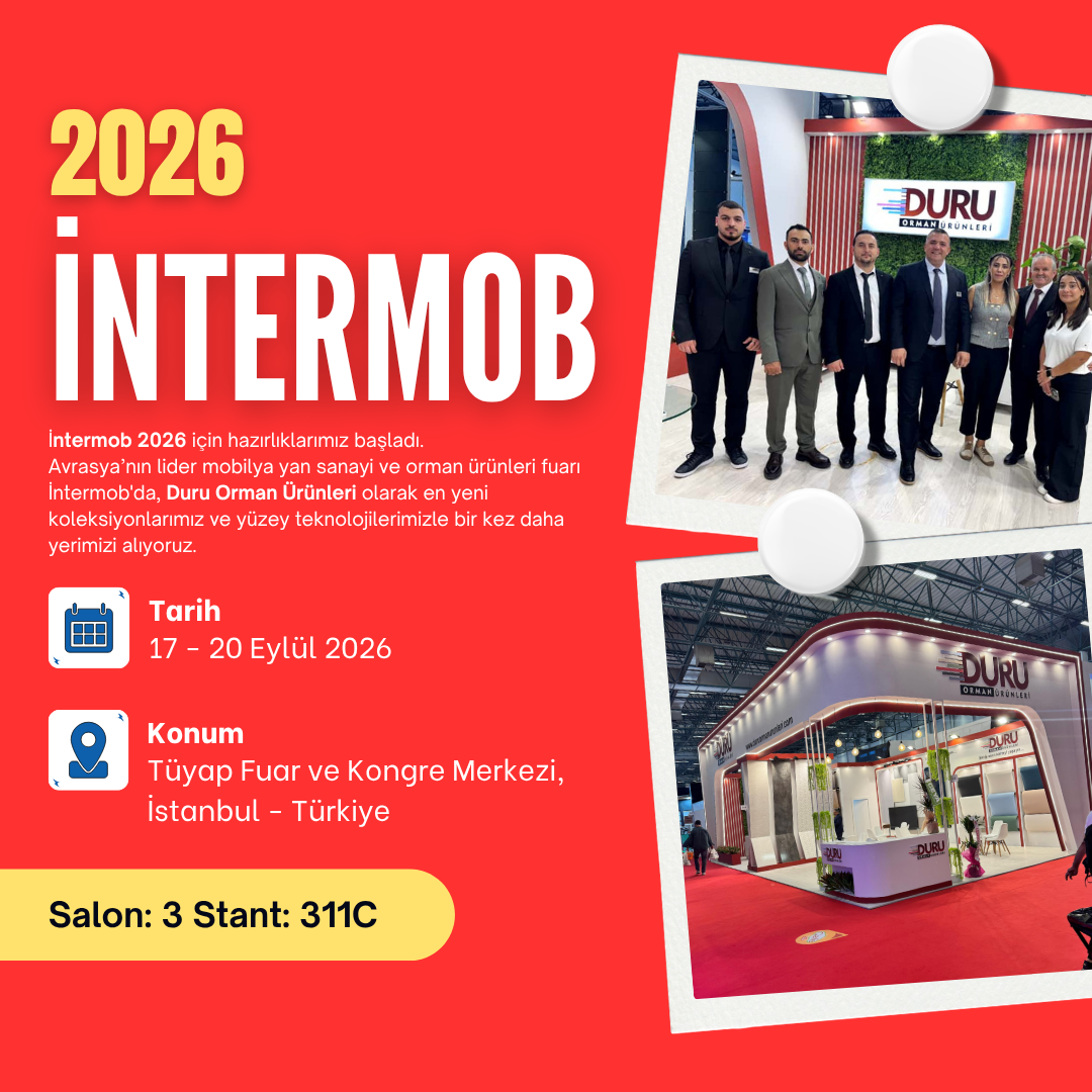Duru Orman Ürünleri Intermob Fuarı Baş Görsel
